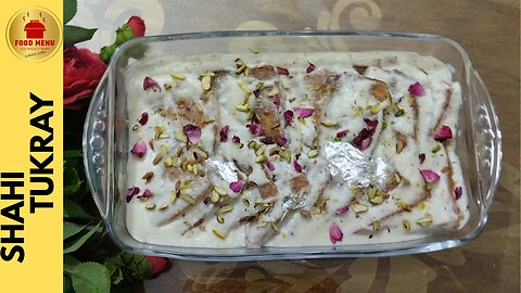 Shahi Tukray | Easy Bread Dessert | Shahi Tukra | Your Mughlai Dessert Delight Recipe by Food Menu