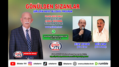 Hüseyin Ünlü İle Gönülden Sızanlar_Rıfat Afacan_Reis Ayar