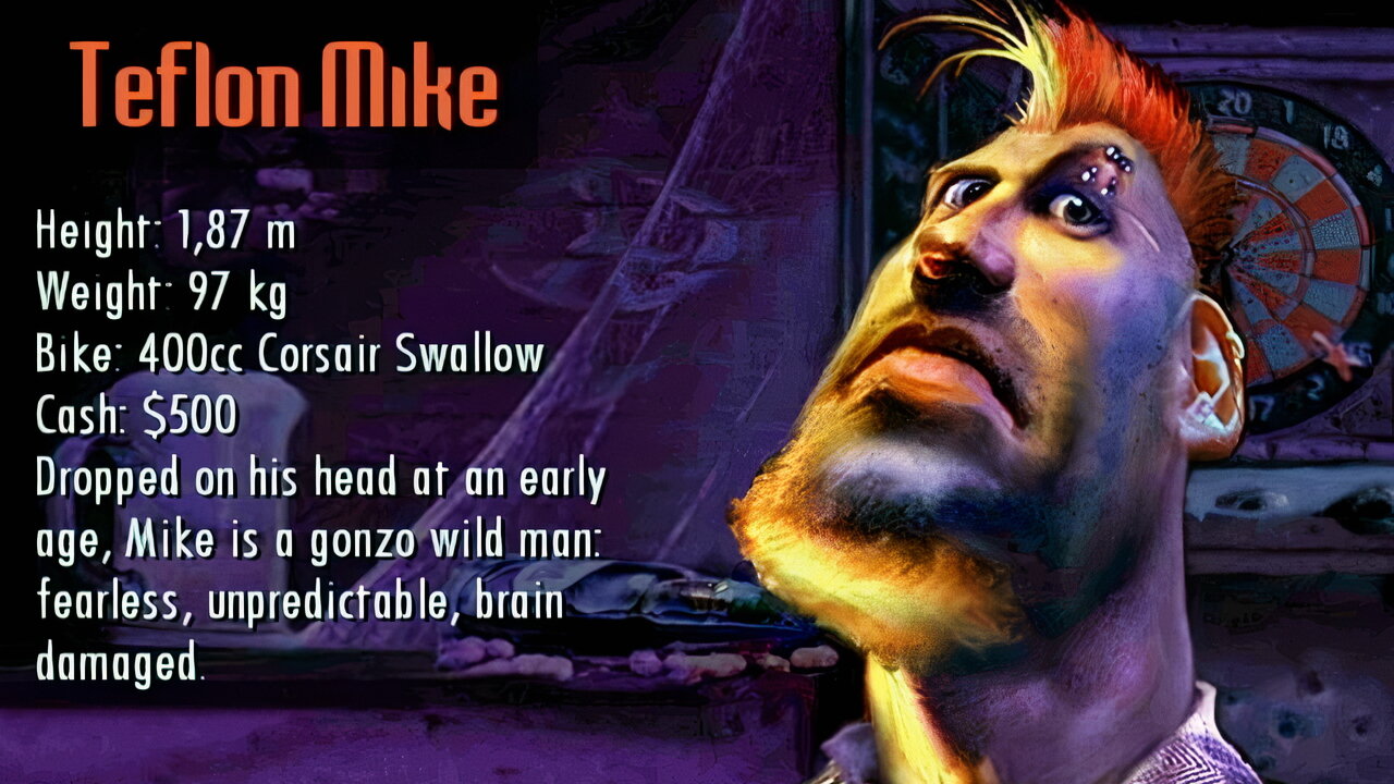 Road Rash - Teflon Mike - The City (Level 1)