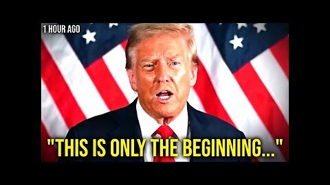 1 Hour Ago- Trump Shared Terrifying Message in Exclusive Broadcast