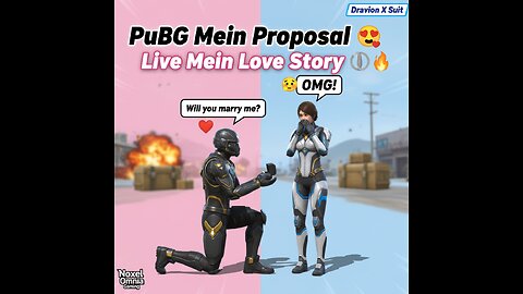 PUBG Live Stream Turns Romantic 💍 | Funny & Emotional Gameplay Moments