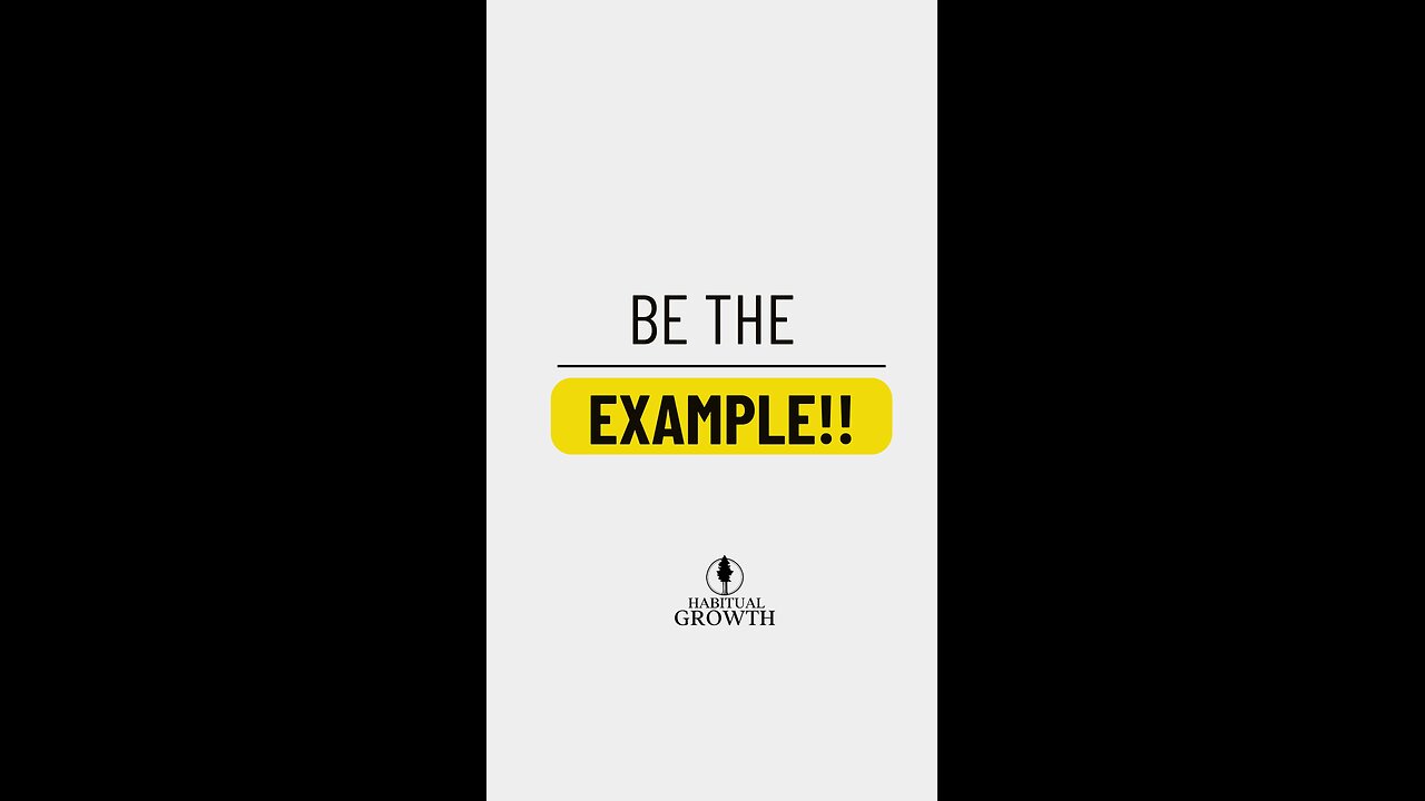 Your Kids Are Watching, Be the Example!