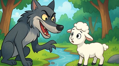 The Wolf and The Lamb _ Bedtime Stories for Kids _ ToonTalesKids in English
