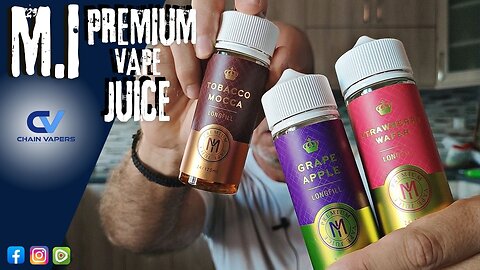M.I PREMIOUM VAPE JUICE | Ελληνική Παρουσίαση | Greek Review