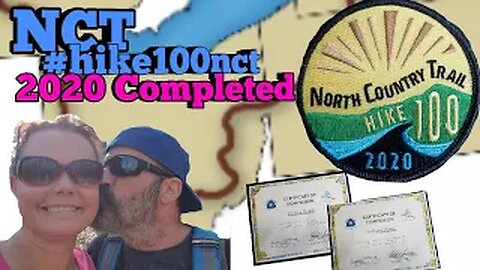 2020 North Country Trail Hike 100 - Patch out