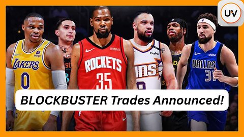 NBA 2025 OFFICIAL Trades Update: NBA 2025 Official Offseason Trades | on UVueTV