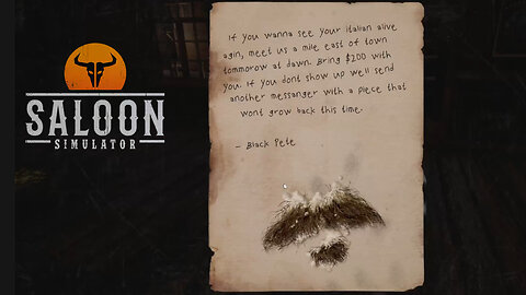 They Took Jack! ~ Saloon Simulator!