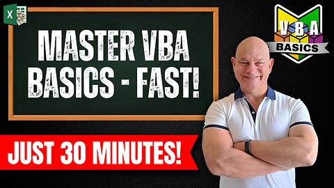 Excel VBA: This 30 Minute Crash Course Is ALL You Need