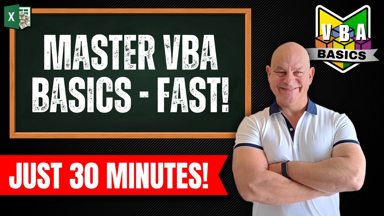 Excel VBA: This 30 Minute Crash Course Is ALL You Need