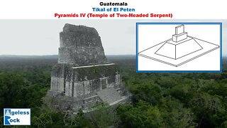Tikal : Pyramid IV - Temple of Twin Headed Serpent