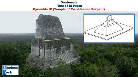 Tikal : Pyramid IV - Temple of Twin Headed Serpent