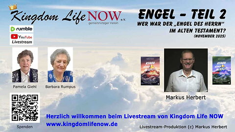 Engel - Teil 2: Wer war der "Engel des HERRN" im Alten Testament? Markus Herbert (Nov. 2025)