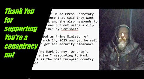 Karoline Leavitt-Statue of Liberty and deportation video, Mark Carney cares about Europe NOT Canada