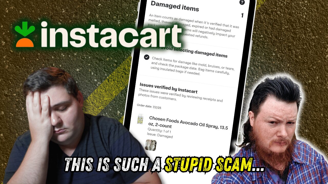 Instacart Shopper EXPOSED Damaged Item Scam!