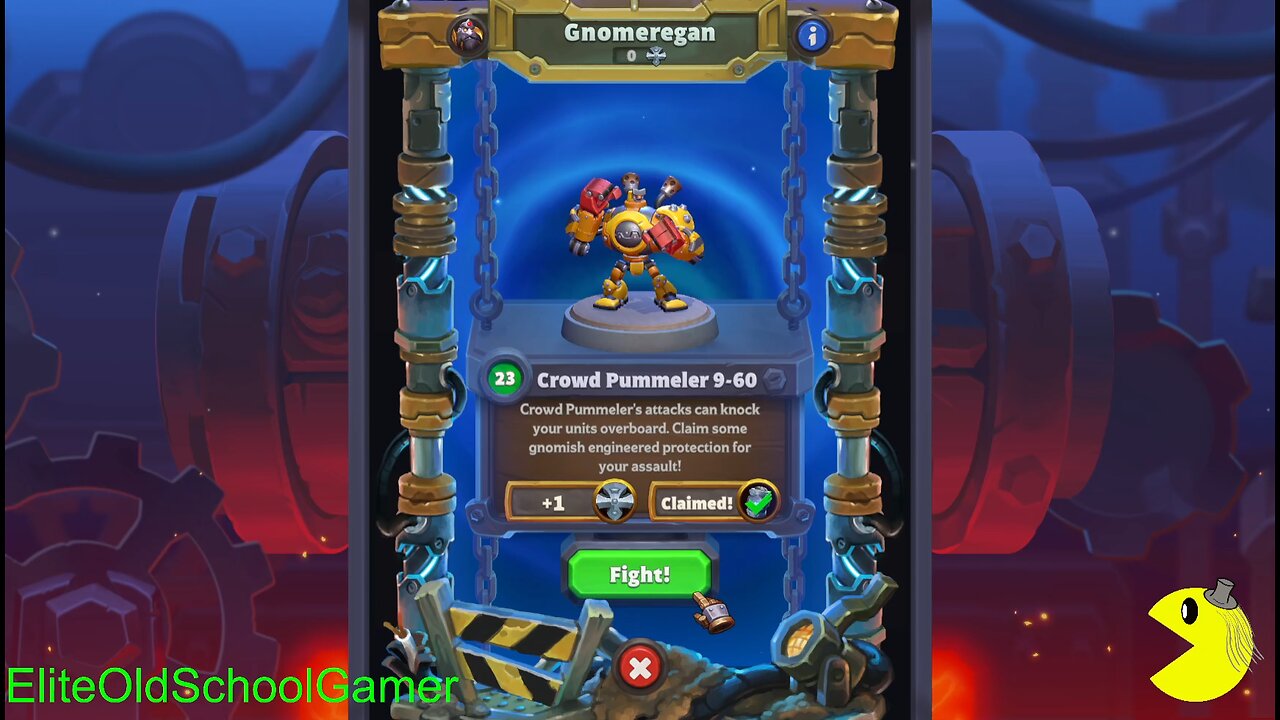 Warcraft Rumble - Gnomeregan - Emperor Thaurissan - Level 23 to 24 - April 2025