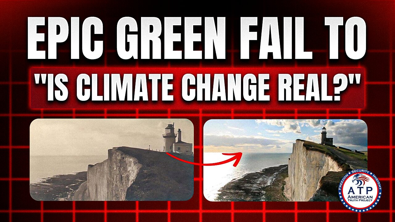 EPIC FAIL: CLIMATE ACTIVISTS CAN'T PROVE IT'S REAL NOW LAUNCHING "SAVE THE PLANET ANYWAY" CAMPAIGN