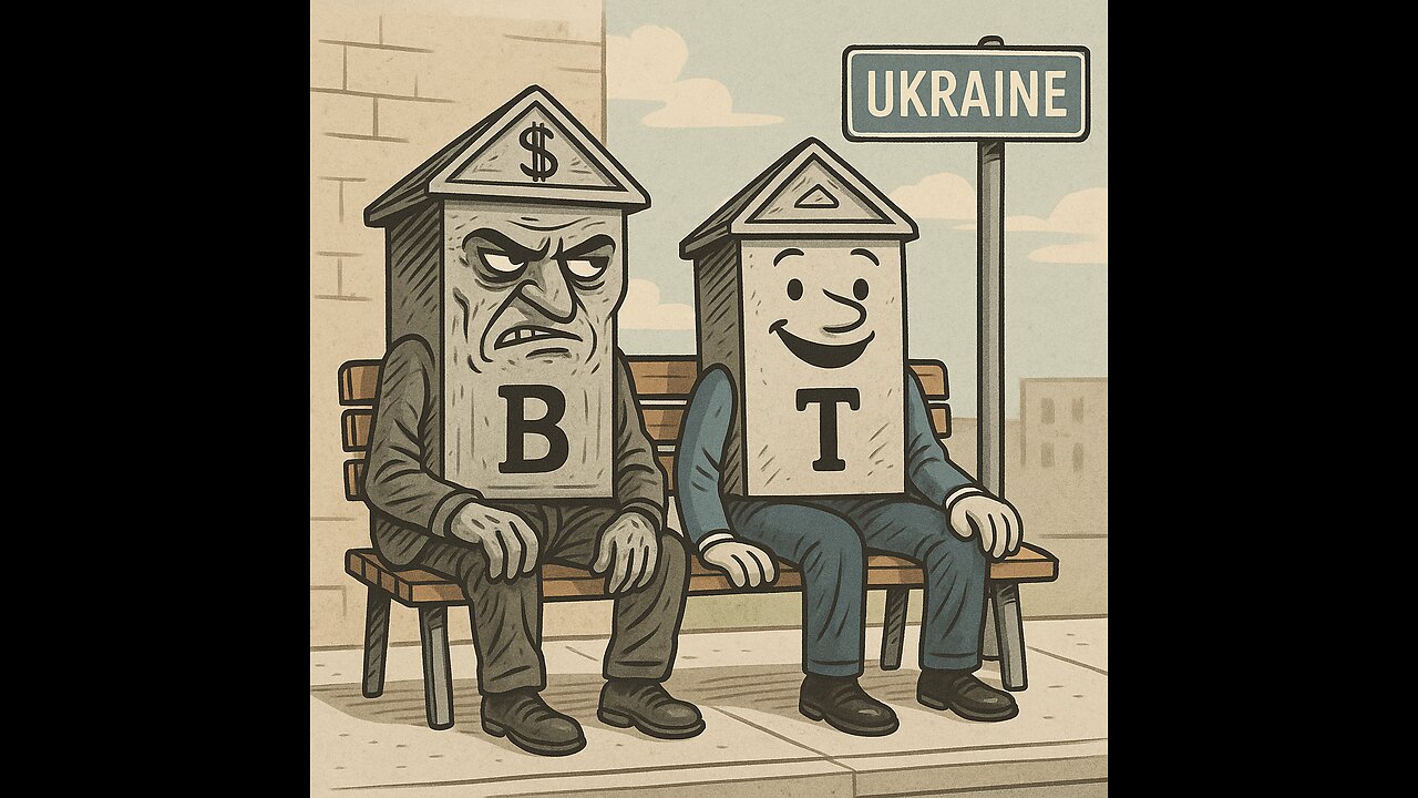 UKRAINE'S TALE OF TWO BANKS. ONE TRUMP AND ONE BIDEN