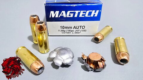 SHOCKING 10mm Performance! Magtech 180gr JHP: Massive Expansion & DEVASTATING Power