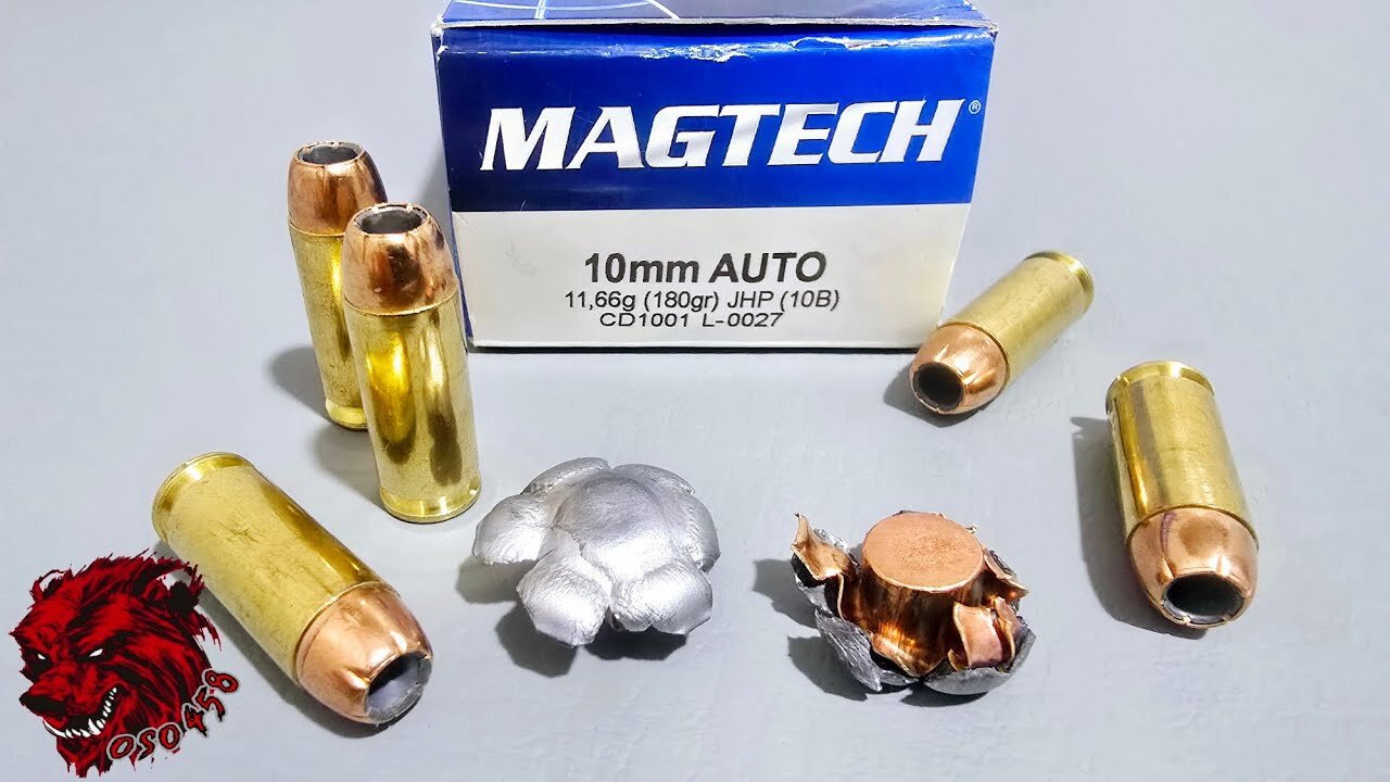 SHOCKING 10mm Performance! Magtech 180gr JHP: Massive Expansion & DEVASTATING Power