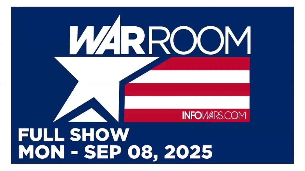 WAR ROOM (Full Show) 09_08_25 Monday