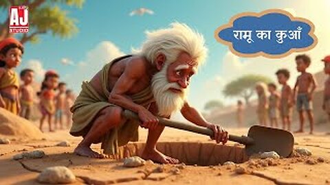 Ramu Ka Kuaa 🐸💧| Hindi Moral Story for Kids 😊