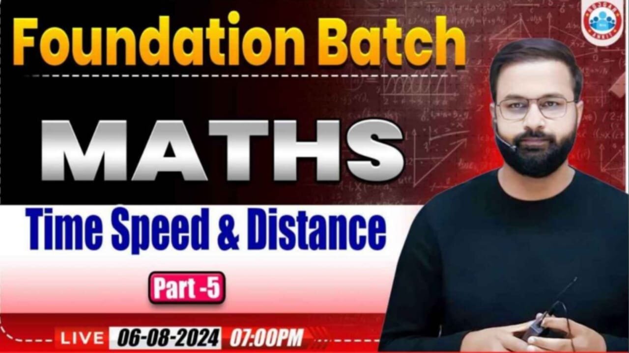 MATH CLASS, TIME AND SPEED CLASS #5