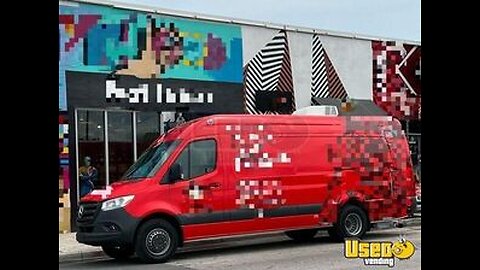 LOW MILEAGE- LIKE NEW 2023 Mercedes-Benz Sprinter Van Premium Coffee Truck for Sale in Florida!