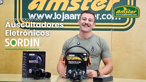 Apresentação dos modelos de Auscultadores Eletrónicos SORDIN - Loja Amster