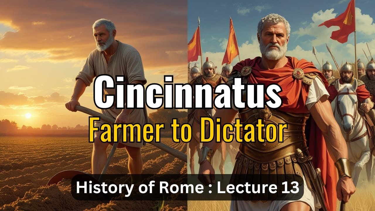 Rome on the Cusp & Cincinnatus – Lecture 13 (History of Rome)