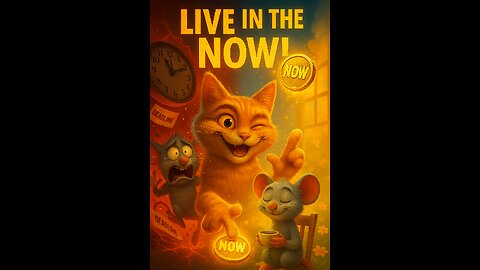 STOP Living in Stress 🐭✨ Start Living in the NOW!"