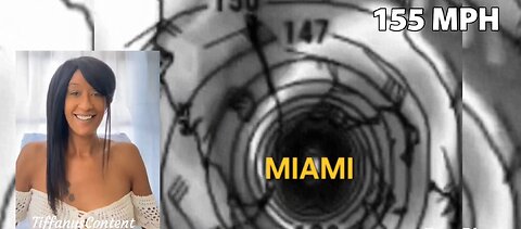 MIAMI, FLORIDA looking SPOOKY early morning radar -00Z GFS #HURRICANE #Tropics Radar Reactions!