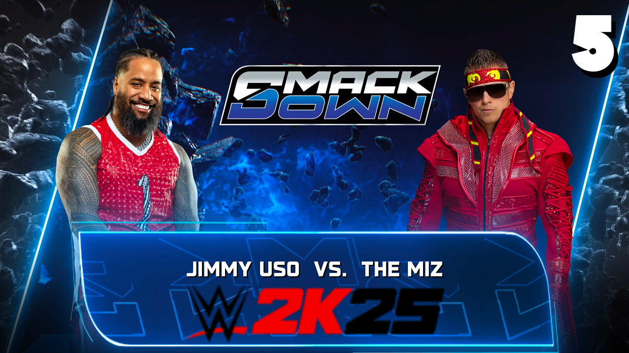 WWE 2K25 Smackdown March 28 - Match 5: BIG Jim!