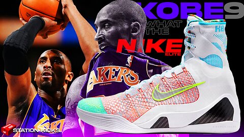 KOBE BRYANT'S NIKE KOBE 9 ELITE "WHAT THE" ARE BACK✨