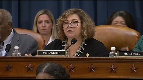 Audience Groans After Rep Linda Sanchez Accuses Treasury Secretary Of Being Sexist