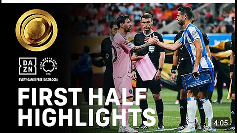 Lionel Messi & Inter Miami Trail FC Porto After Questionable PK | FIFA Club World Cup Highlights