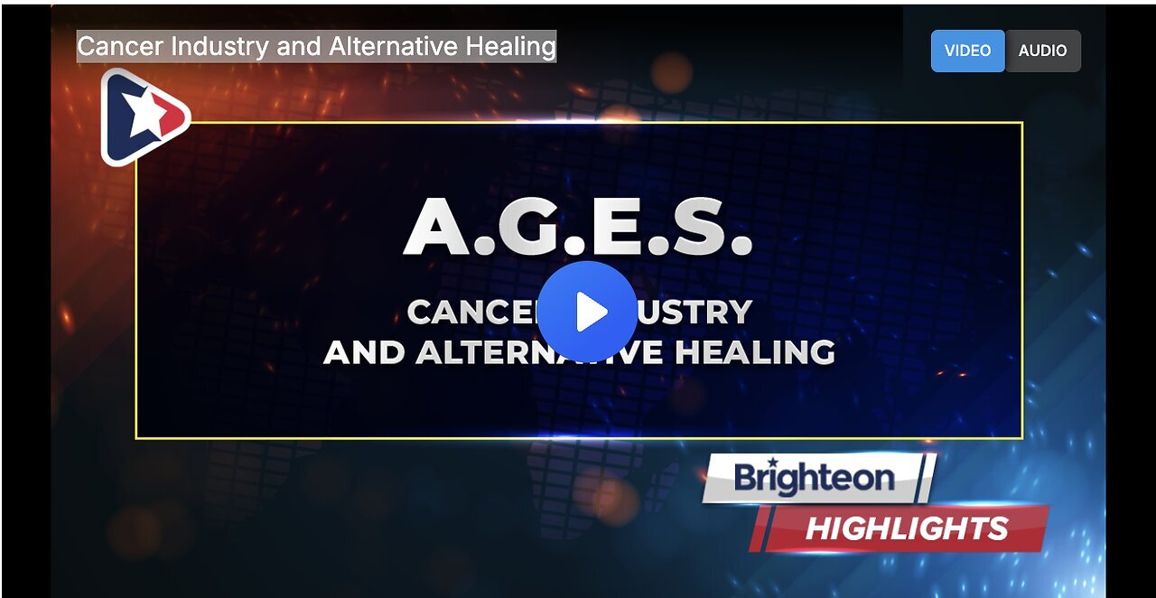 "Alternative Healing Methods in the Cancer Industry"
