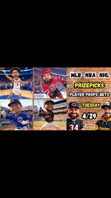 💰9 BEST MLB Picks Today Tuesday 4/29/25 | ⚾️ MLB Props | 🏀 NBA PROPS | 🏒 NHL PROPS | PRIZEPICKS