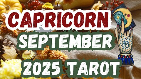 Capricorn ♑️ - Levelling up in love! September 2025 Monthly Tarot Reading #capricorn #tarot