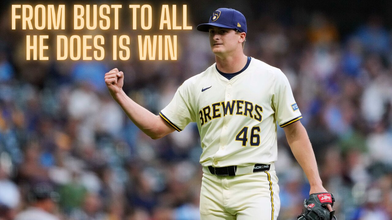Quinn Priester hasn't pitched in a Brewers loss in nearly 4 months