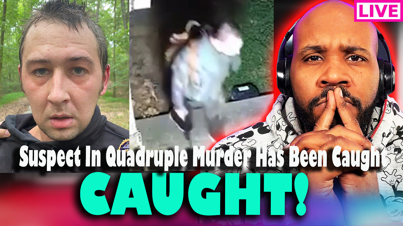 CAUGHT!!! Austin Drummond CAUGHT! Suspect In Quadruple Murder Captured!
