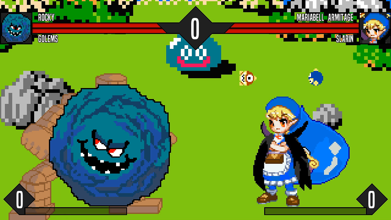 MUGEN - sylphynes Chars - rocky & golems vs. Mariabell Armitage & slarin - Download