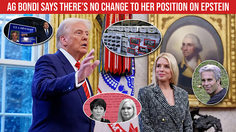 AG Bondi Says No Change To Her Position On Epstein Trump Says Potential Compromise