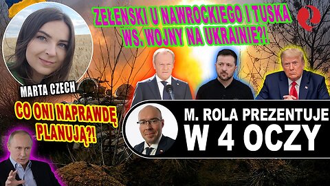 Marta Czech - Zełenski u Nawrockiego i Tuska ws. wojny na Ukrainie (19.12.2025)