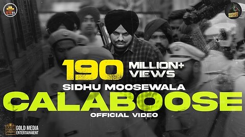 Calaboose (Official Video) Sidhu Moose Wala
