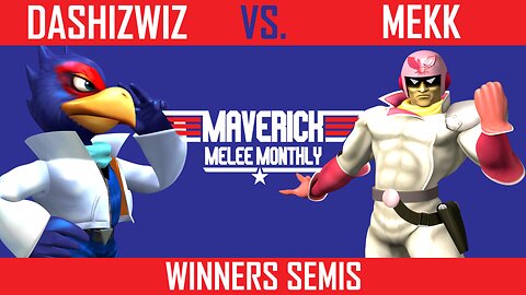 DaShizWiz (Falco) vs. Mekk (Falcon) - Winners Semis | The Maverick Melee Monthly