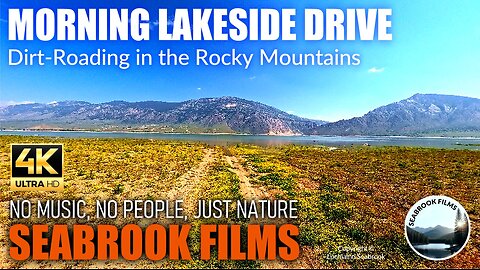 Morning Lakeside Drive: Dirt-Roading in the Rocky Mountains