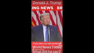 Evil trump is starting MARTIAL LAW the violence was created by them - June 16 2025
