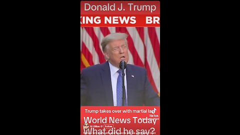 Evil trump is starting MARTIAL LAW the violence was created by them - June 16 2025