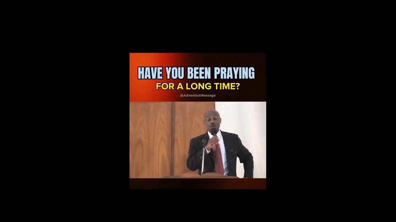 Praying for a long time!