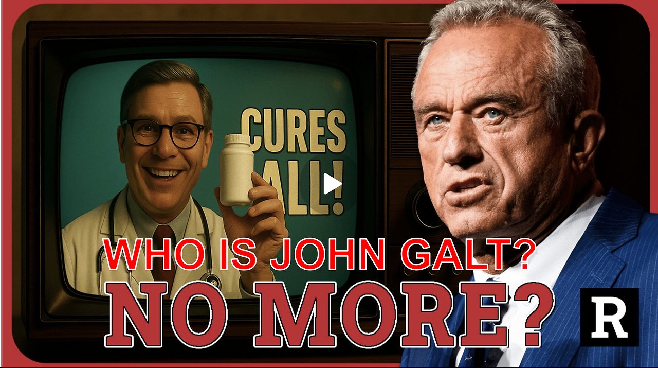 REDACTED-RFK Jr. is about 2 DESTROY Big Pharma W/ this 1 move & CNN is P*SSED. WHO IS John Galt?